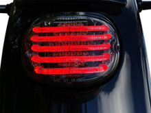 Load image into Gallery viewer, Custom Dynamics Taillight/Turn Signal - Bottom Window - Red Lens PB-TL-INT-BW-R - Detail View