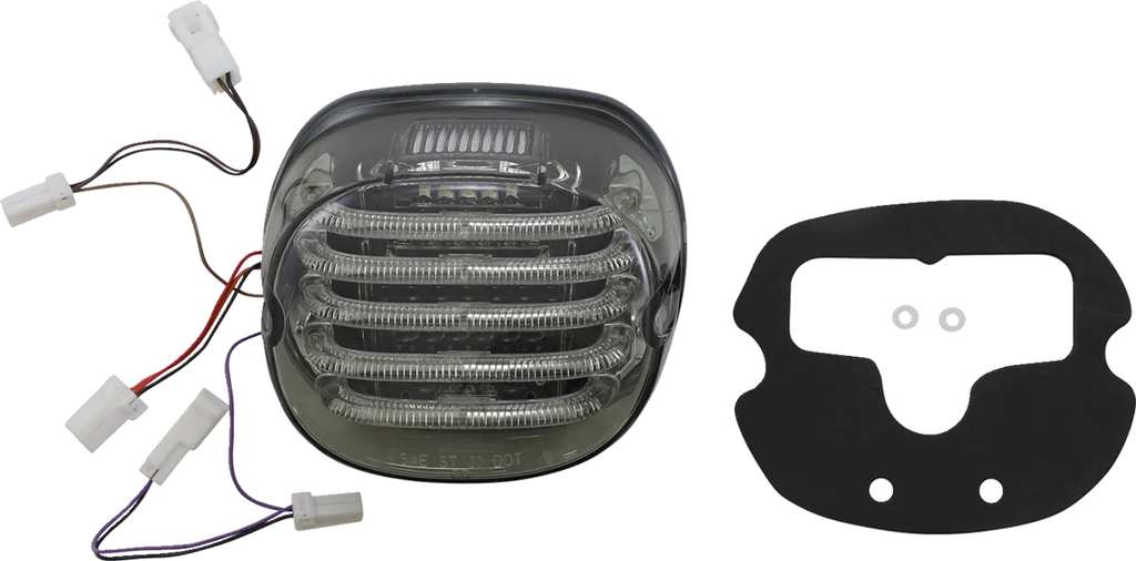 Custom Dynamics Taillight/Turn Signal - Top Window - Smoke Lens PB-TL-INT-TW-S - Main Product View