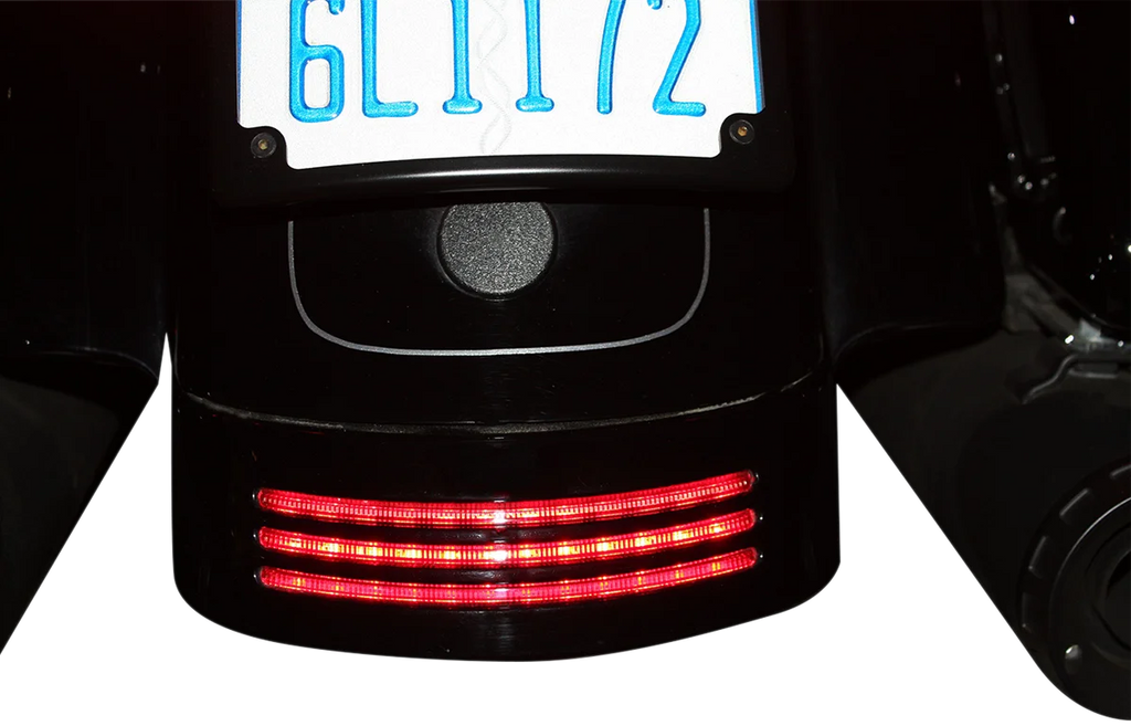 Custom Dynamics TriBar LED Light - Smoke PB-TRI-5-SMOKE - Side View