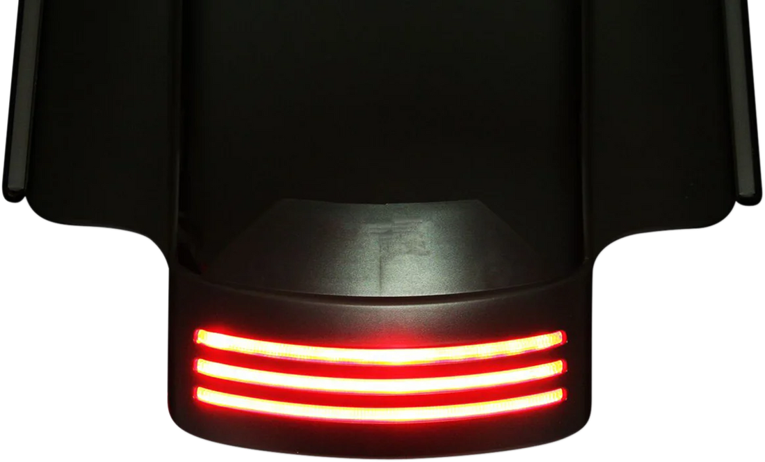 Custom Dynamics Tribar Taillight - '06-'09 - Smoke PB-TRI-1-SMOKE - Side View