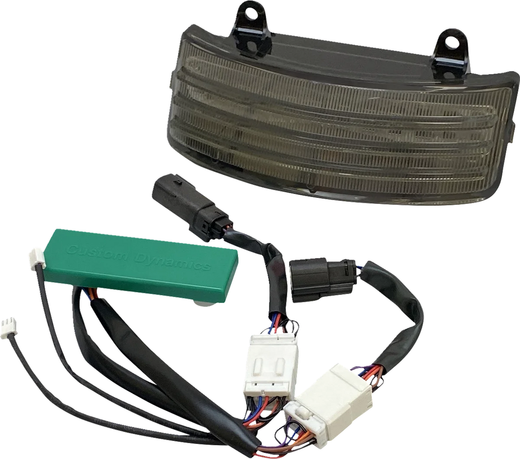 Custom Dynamics Tribar Taillight - '10-'13 - Smoke PB-TRI-2-SMOKE - Main Product View