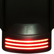 Load image into Gallery viewer, Custom Dynamics Tribar Taillight - '14-'24 - Red PB-TRI-3-RED - Side View