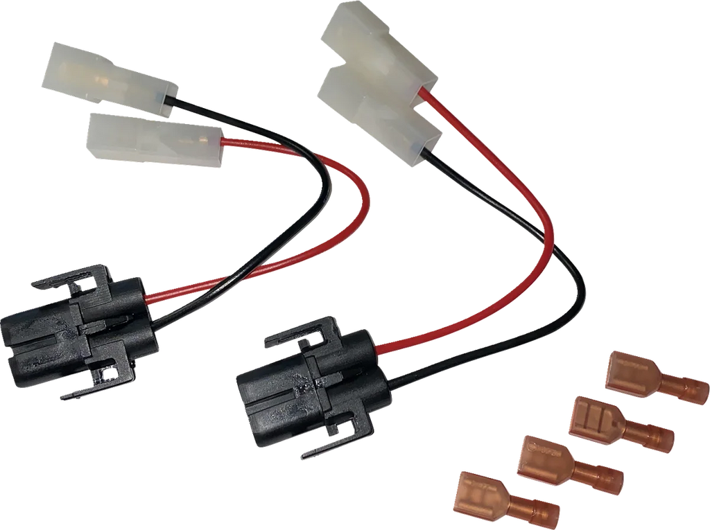 Custom Dynamics TruBEAM® harness Adaptor H4 FLHR 14+ CDTB-H42H9H11 - Side View