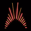 Load image into Gallery viewer, Custom Dynamics TruFLEX® LED Strip - 12.8" - Red/Red TF100RR - Back View