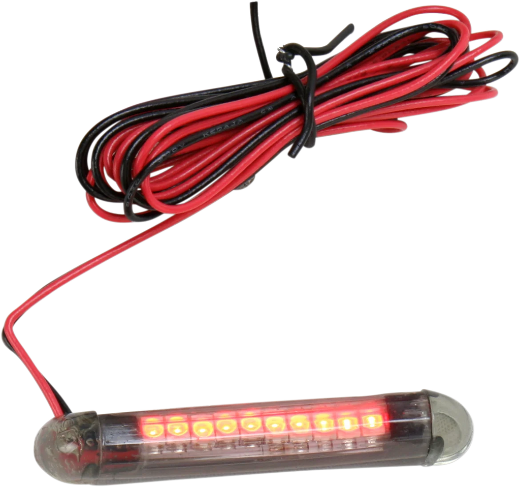 Custom Dynamics TruFLEX® LED Strip - 2.2" - Red/Smoke TF10RS - Main Product View