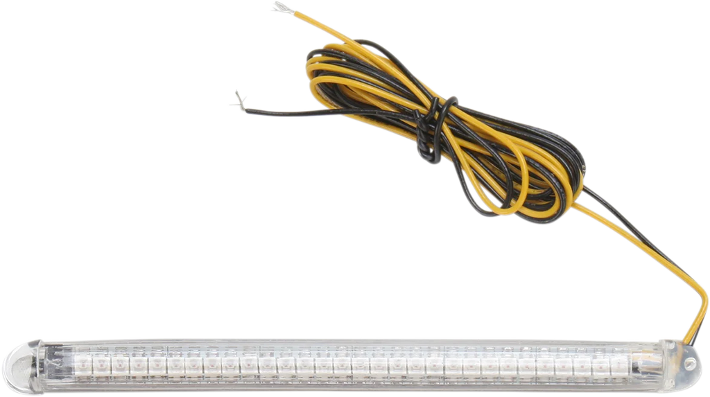 Custom Dynamics TruFLEX® LED Strip - 4.5" - Amber/Clear TF30AC - Main Product View