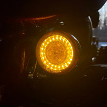 Load image into Gallery viewer, Custom Dynamics Turn Signal - Amber Lens PB-AA-57-A - Back View