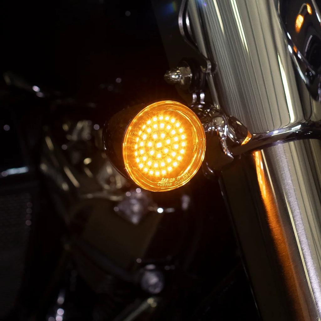 Custom Dynamics Turn Signal Insert - LED - Amber - 1157 GEN-4-A-1157 - Back View