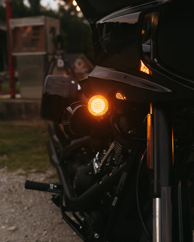 Custom Dynamics Turn Signal Insert - LED - Amber - 1157 GEN-4-A-1157 - Installation View