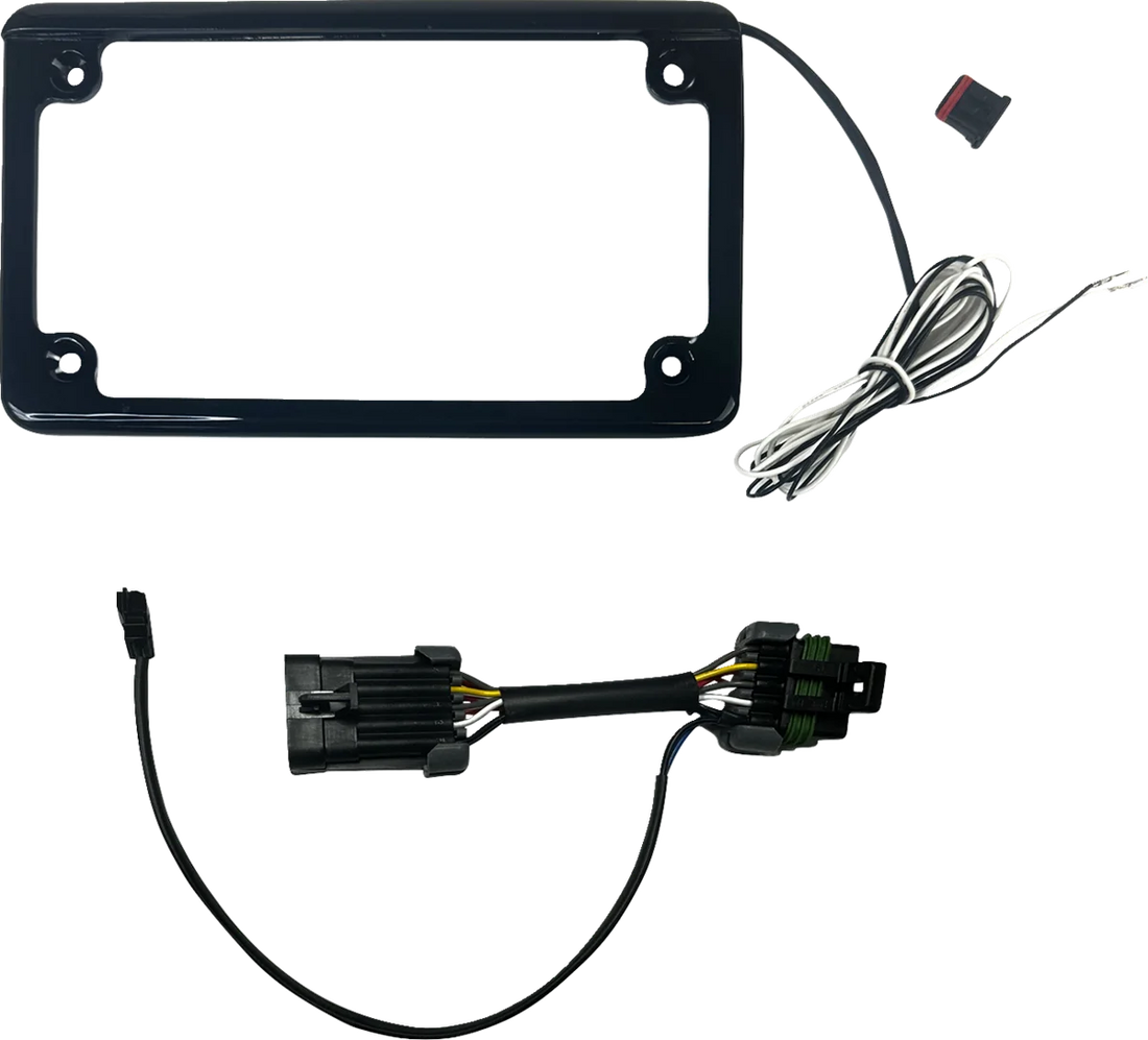 Custom Dynamics Turn Signal Kit - Front/Rear - Black - RZR CD-LPF-RZR3 - Side View