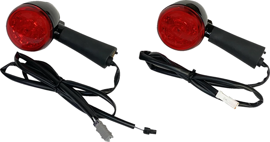 Custom Dynamics Turn Signal - Red - Rear PB-INDBOB-RR-BR - Main Product View