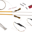 Load image into Gallery viewer, Custom Dynamics WRAPZ® Fork Lights - 39 mm - Amber Lens TW39AA - Back View