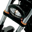 Load image into Gallery viewer, Custom Dynamics WRAPZ® Fork Lights - 56 mm - Smoke Lens TW56AS - Main Product View