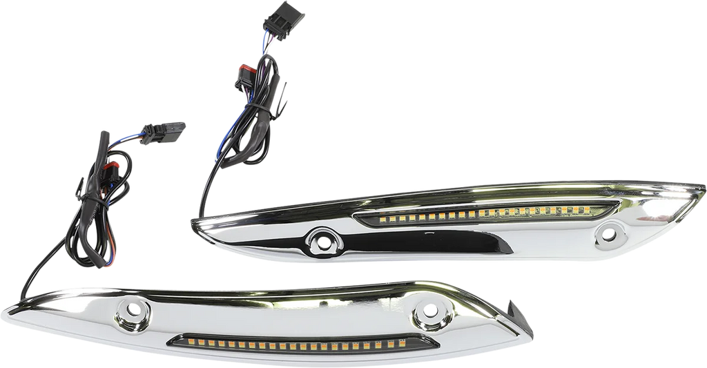 Custom Dynamics Windshield Trim - Chrome CD-RG-WT-AW2-C - Main Product View