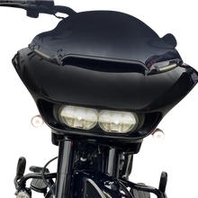 Load image into Gallery viewer, Custom Dynamics Windshield Trim - Sequential Turn Signal - Black CD-RG-SWT-AW2-B - Side View