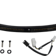 Load image into Gallery viewer, Custom Dynamics Windshield Trim - Sequential Turn Signals - Black CD-WT2-SEQ-01-B - Main Product View
