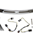 Load image into Gallery viewer, Custom Dynamics Windshield Trim - Sequential Turn Signals - Chrome CD-WT2-SEQ-14-C - Main Product View