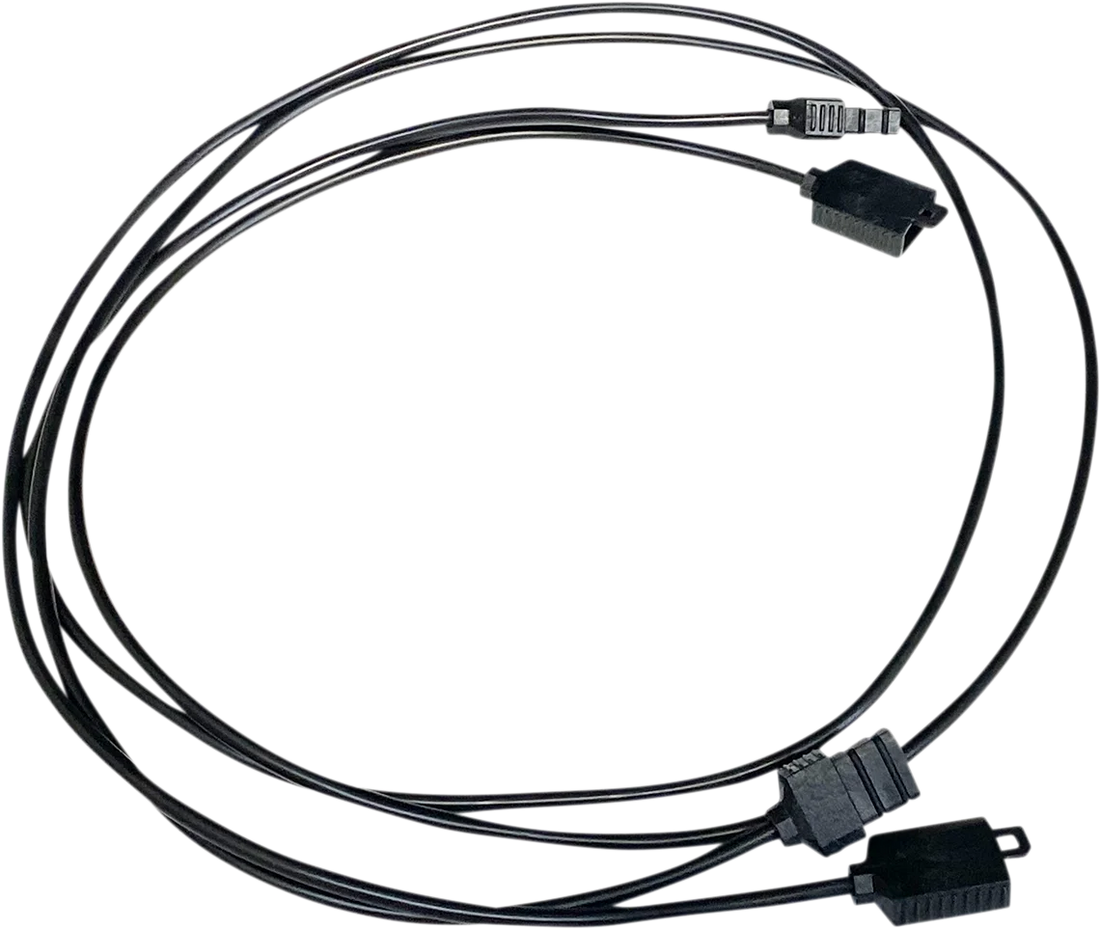 Custom Dynamics Wire Extension - 44" - 5-Way Splitter PG-EXT-44 - Side View