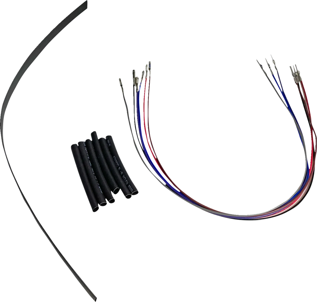 Custom Dynamics Wire Extension - Handlebar - Throttle-By-Wire - 4" CD-BAR-EXT-8 - Side View