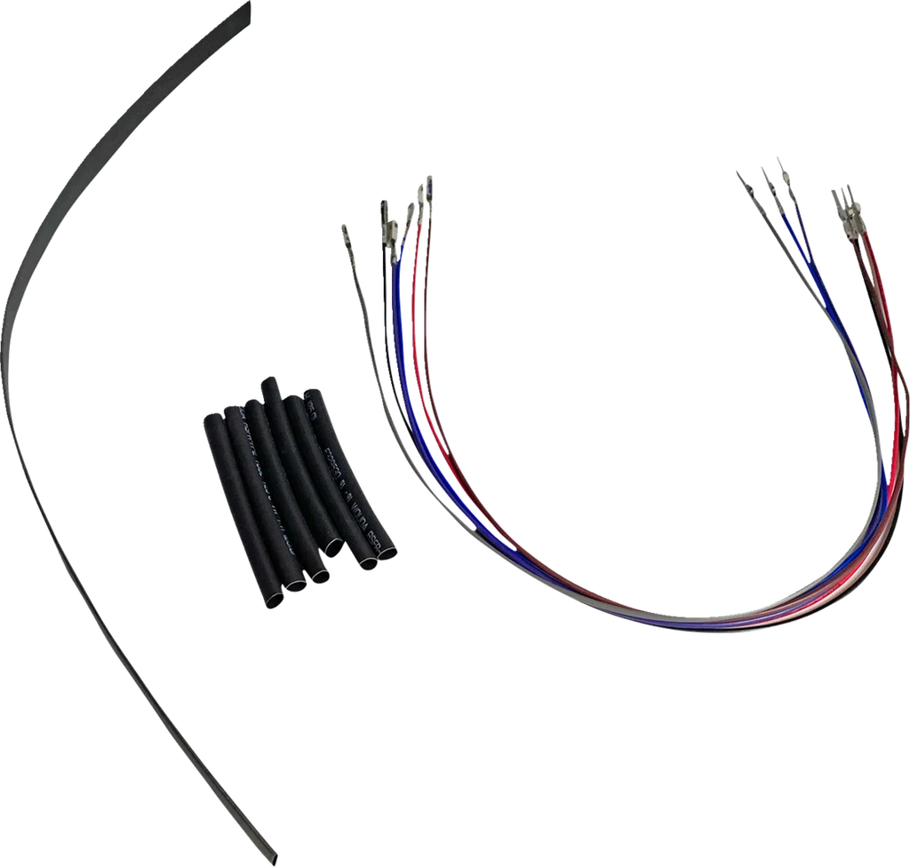 Custom Dynamics Wire Extension - Handlebar - Throttle-By-Wire - 4" CD-BAR-EXT-8 - Side View