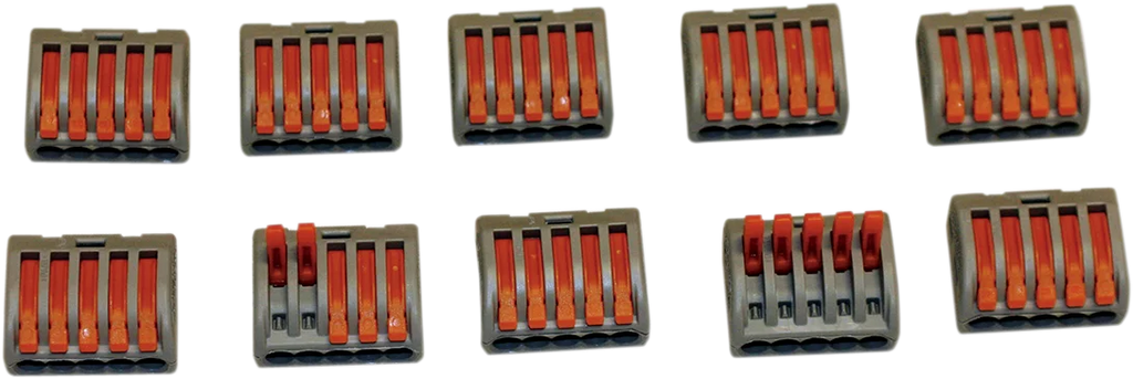 Custom Dynamics Wiring Cage Clamps 5-Spot - 10PK CG25 - Main Product View