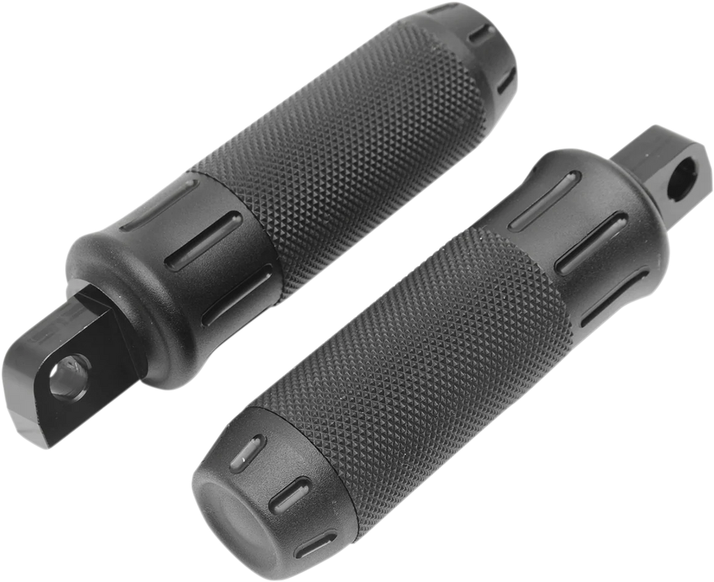 Custom Footpegs - Black Peen DragSpecialties 354133 - Main Product View