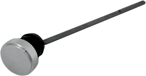 Custom Oil Dipstick - Peaked - Chrome - Dyna DragSpecialties 63187F - Main Product View