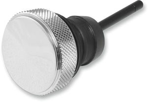 Custom Oil Dipstick - Peaked - Chrome - Softail DragSpecialties 63187E - Main Product View