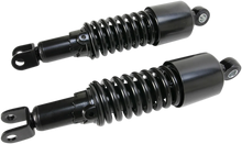 Load image into Gallery viewer, Custom Shorty Shocks with Shroud - Black Body/Black Spring Finish - Clevis Lowering - Main Product View