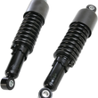Load image into Gallery viewer, Custom Shorty Shocks with Shroud - Black Body/Black Spring Finish - Eye Lowering - Main Product View