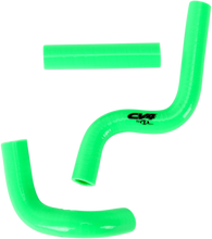 Load image into Gallery viewer, Cv4 Performance Radiator Hose Kit - Green - Kawasaki SFSMBC18G - Main Product View