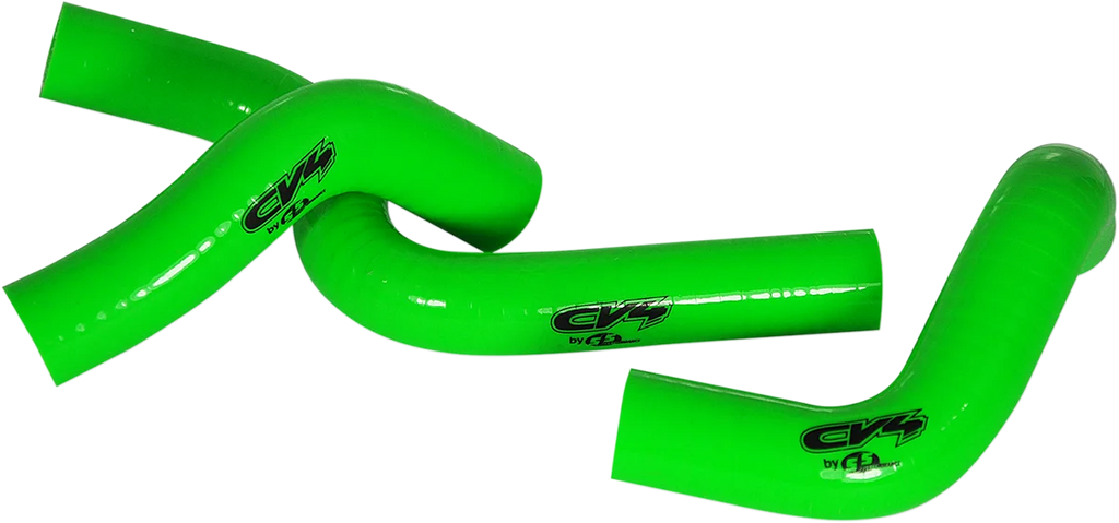 Cv4 Performance Radiator Hose Kit - Green - Kawasaki SFSMBC249G - Main Product View