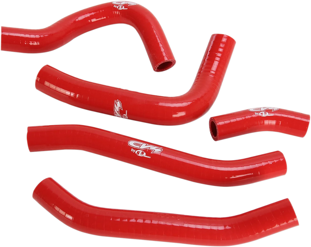 Cv4 Performance Radiator Hose Kit - Red - Honda SFSMBC263R - Main Product View