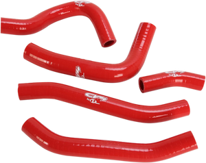 Cv4 Performance Radiator Hose Kit - Red - Honda SFSMBC263R - Main Product View