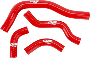 Cv4 Performance Radiator Hose Kit - Red - Honda SFSMBC47R - Main Product View