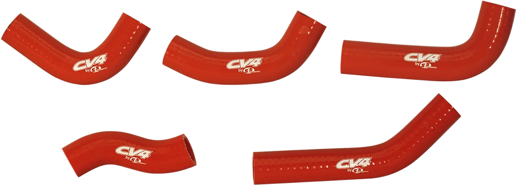 Cv4 Performance Radiator Hose Kit - Red - Honda SFSMBC70R - Main Product View