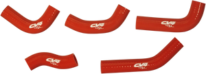Cv4 Performance Radiator Hose Kit - Red - Honda SFSMBC70R - Main Product View