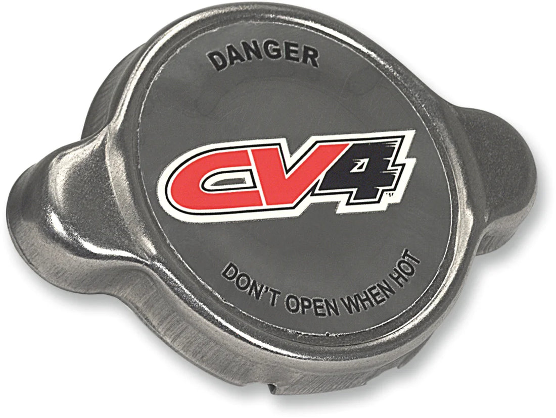 Cv4 Radiator Cap - Silver - 1.4 bar CV715-20M - Side View