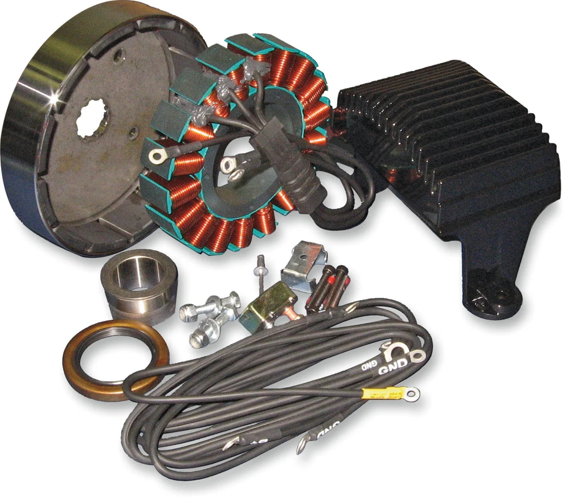 Cycle Electric 3-Phase Charging Kit - Harley Davidson CE-87T - Side View