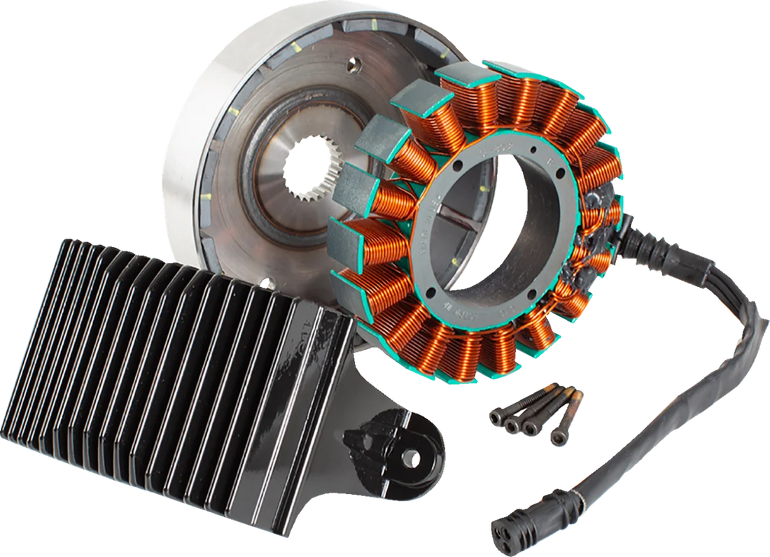 Cycle Electric 38 A Alternator Kit CE-67TR - Side View