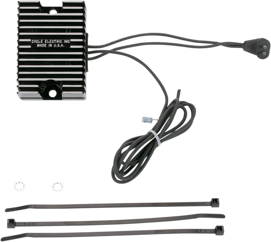 Cycle Electric Rectifying Regulator - Harley Davidson CE-602-06 - Side View