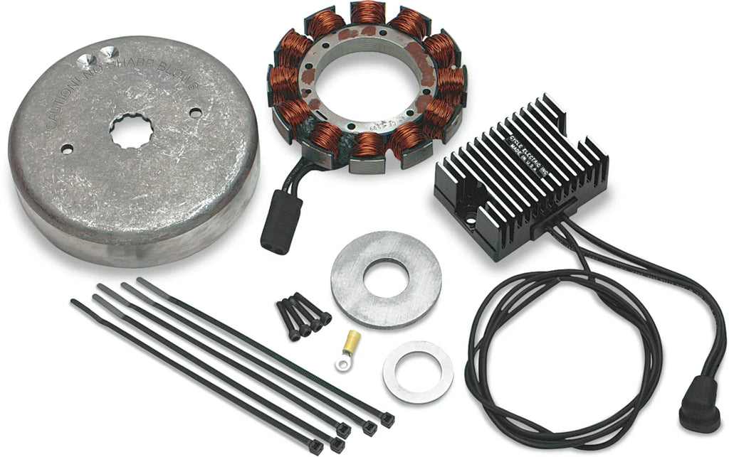 Cycle Electric Rectifying Regulator - Harley Davidson CE-204 - Side View