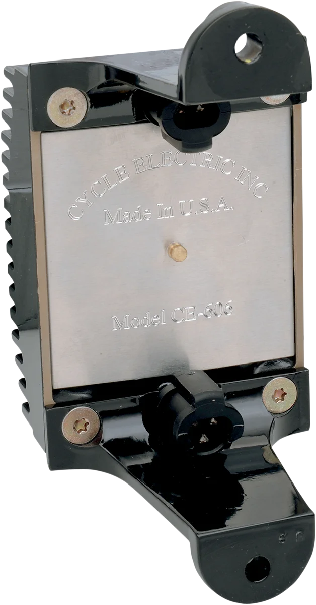 Cycle Electric Rectifying Regulator - Harley Davidson CE-606 - Side View