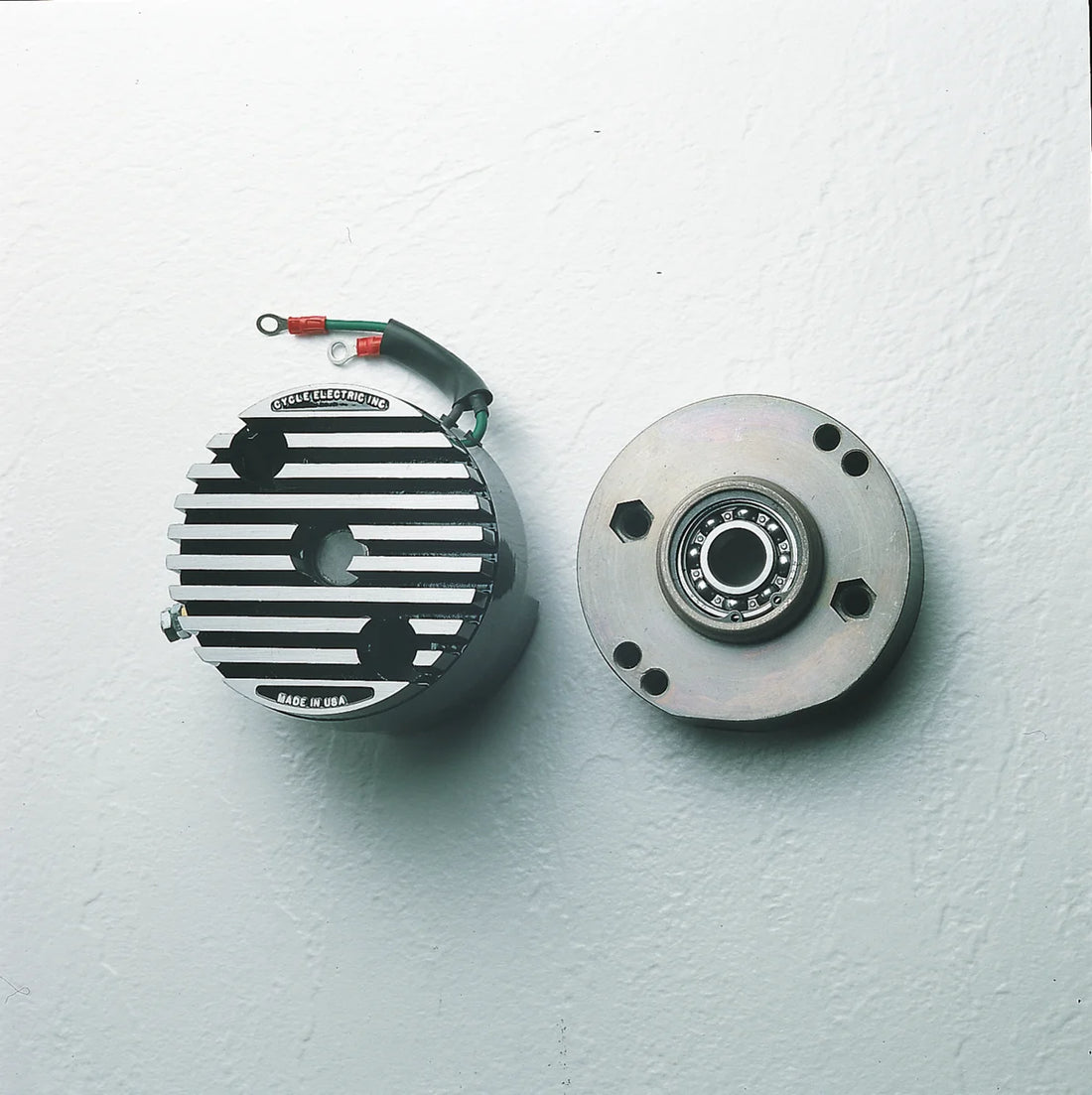 Cycle Electric Regulator - 6 V - Low Output CE-546 - Side View