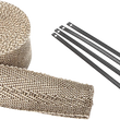 Load image into Gallery viewer, Cycle Performance Lava Rock Exhaust Wrap Kit - Multi-Tone - 2" x 25' CPP/9065BL - Main Product View