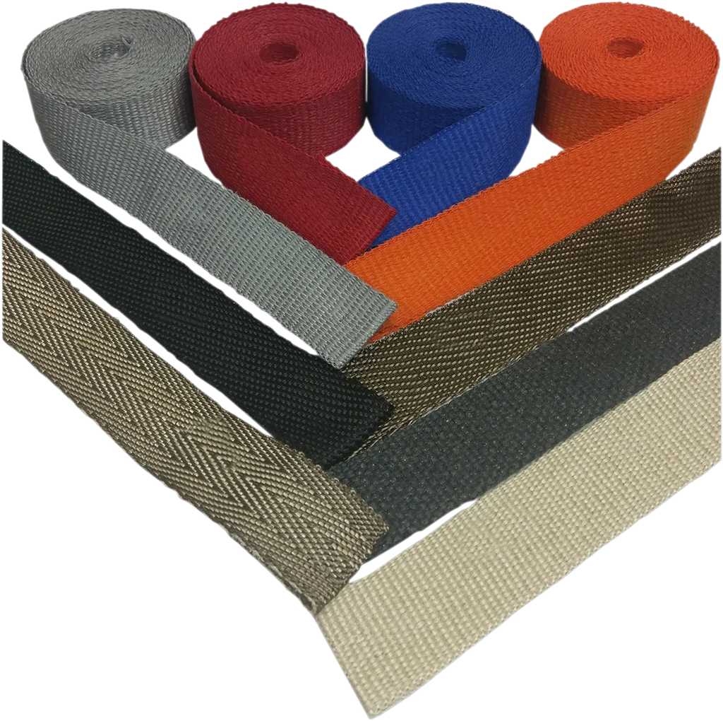 Cycle Performance Lava Rock Exhaust Wrap Kit - Multi-Tone - 2" x 25' CPP/9065BL - Side View