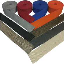Load image into Gallery viewer, Cycle Performance Lava Rock Exhaust Wrap Kit - Multi-Tone - 2" x 25' CPP/9065BL - Side View
