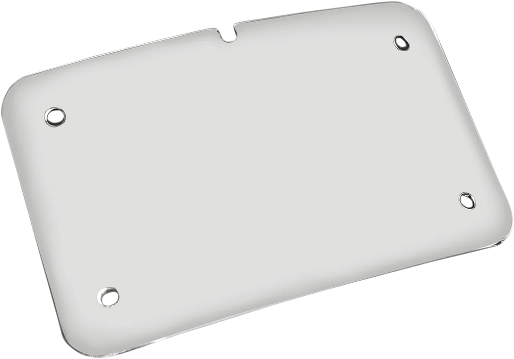 Cycle Visions 3 Hole License Plate Mount - Harley Davidson - Chrome CV4640MT - Main Product View