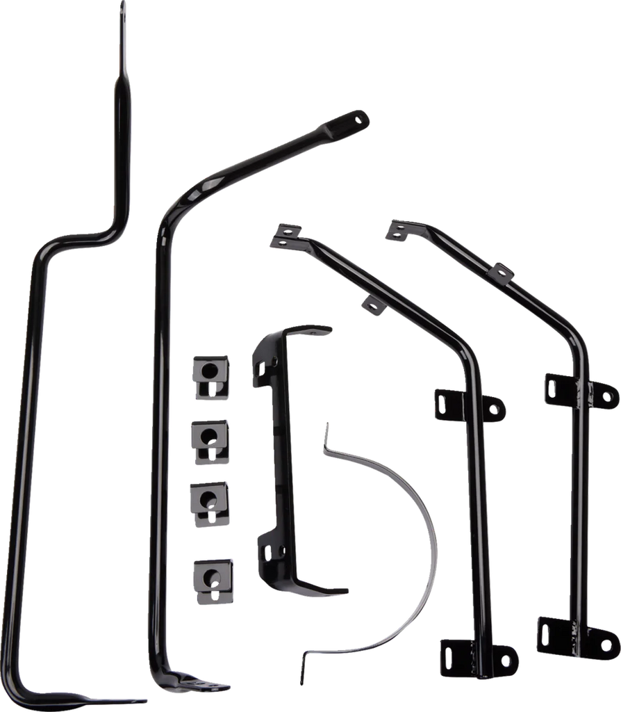 Cycle Visions Bagger Tail - Black - FXD '06-'17 CV7400B - Main Product View