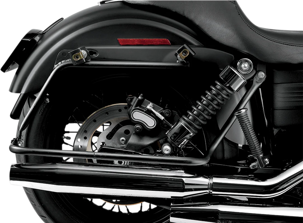 Cycle Visions Bagger Tail - Black - FXD '06-'17 CV7400B - Installation View
